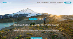 Desktop Screenshot of cardiosens.com